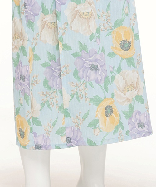 petit main(プティマイン)の「大花柄2way浴衣(浴衣・キッズ・サックスブルー/クリーム・100cm/110cm/90cm/130cm/120cm)」の15枚目の写真