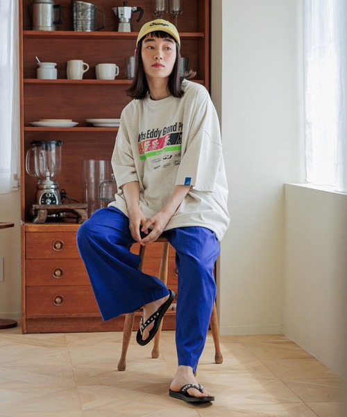 Fishs Eddy（フィッシュエディ）の「【Fishs Eddy(フィッシュエディ)】アソートTシャツ【UNISEX】（Tシャツ/カットソー・レディース・オフホワイト/チャコール/ライトグレー・MEDIUM/LARGE）」の4枚目の写真