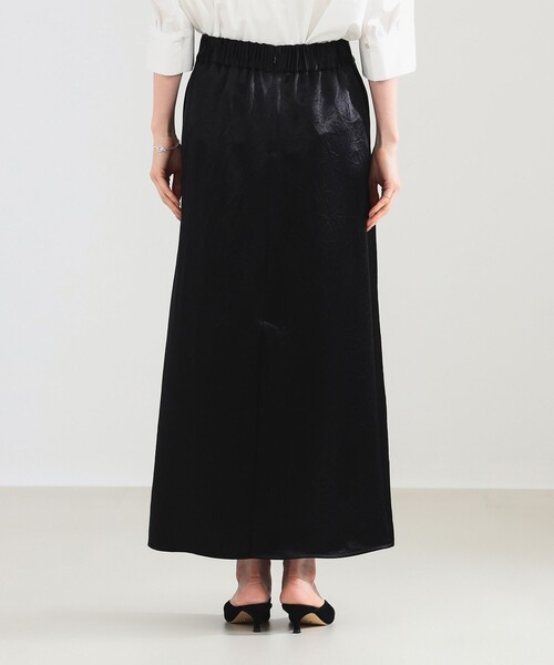 Demi-Luxe BEAMS（デミルクス ビームス）の「【2/5再値下げ】アセテート サテン イージースカート（スカート・レディース・ブラック/グレー・36/38）」の21枚目の写真
