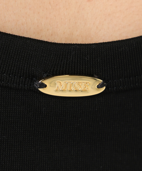 MUSE de Deuxieme Classe GLANCE Tシャツ ブラウン GLANCE Tシャツ（Tシャツ／カットソー）｜MUSE de Deuxieme