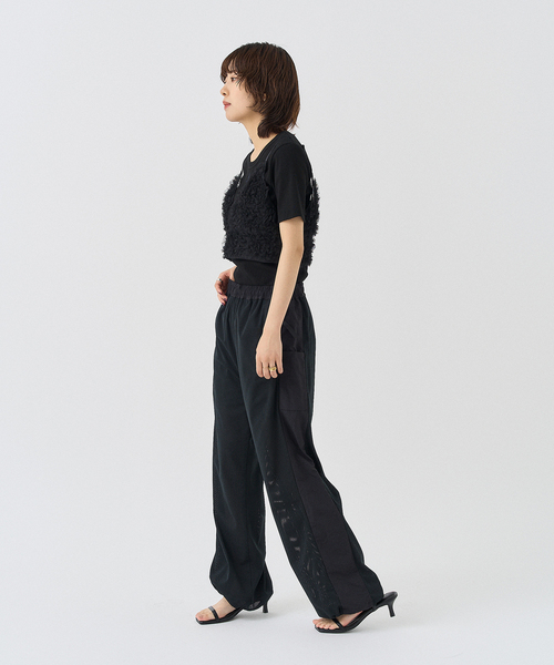 HARDY NOIR(アルディーノアール)の「《追加3》細リブTシャツ(Tシャツ/カットソー・レディース・ブラック/ホワイト・FREE)」の9枚目の写真