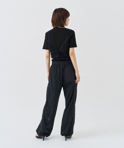 HARDY NOIR(アルディーノアール)の「《追加3》細リブTシャツ(Tシャツ/カットソー・レディース・ブラック/ホワイト・FREE)」の10枚目の写真