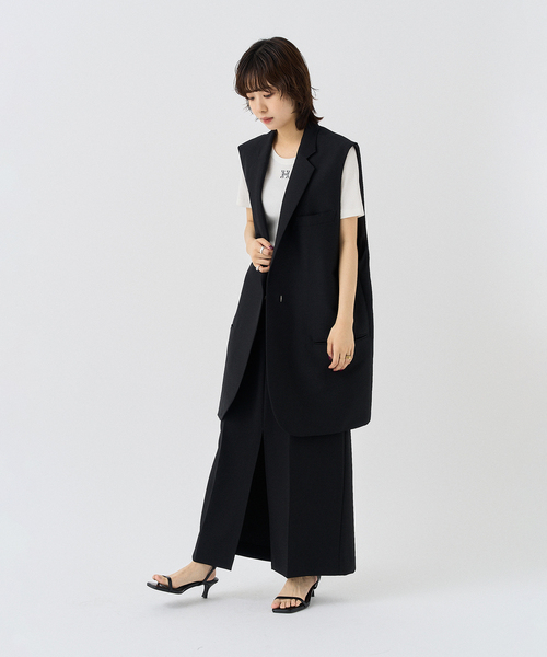 HARDY NOIR(アルディーノアール)の「《追加3》細リブTシャツ(Tシャツ/カットソー・レディース・ブラック/ホワイト・FREE)」の12枚目の写真