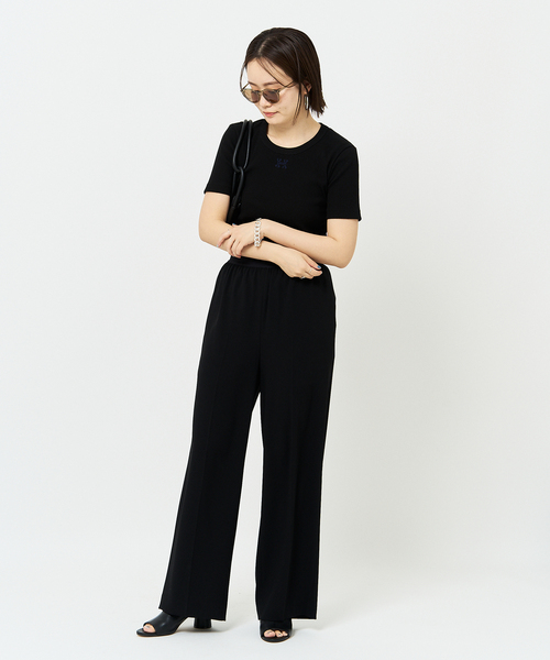 HARDY NOIR(アルディーノアール)の「《追加3》細リブTシャツ(Tシャツ/カットソー・レディース・ブラック/ホワイト・FREE)」の15枚目の写真