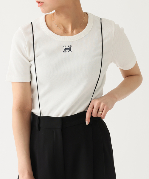 HARDY NOIR(アルディーノアール)の「《追加3》細リブTシャツ(Tシャツ/カットソー・レディース・ブラック/ホワイト・FREE)」の18枚目の写真