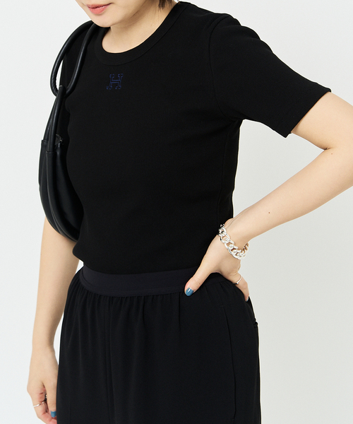 HARDY NOIR(アルディーノアール)の「《追加3》細リブTシャツ(Tシャツ/カットソー・レディース・ブラック/ホワイト・FREE)」の21枚目の写真