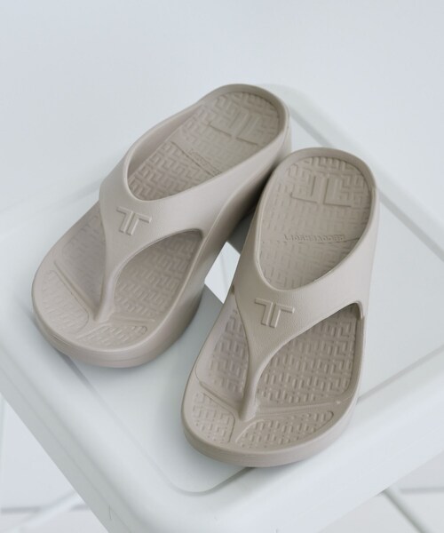 GALLEST(ギャレスト)の「【TELIC】FLIPFLOP2 ULTRASOFT(サンダル・レディース・アイボリー/ブラック/ブラウン系その他・35/45)」の4枚目の写真