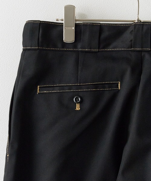 Dickies(ディッキーズ)の「Dickies/ディッキーズ 中津川吾郎コラボ 85283 DOUBLE KNEE WORK PANTS ワークパンツ(チノパンツ・メンズ・ブラック/ブラウン・28inch/30inch/32inch/34inch)」の10枚目の写真