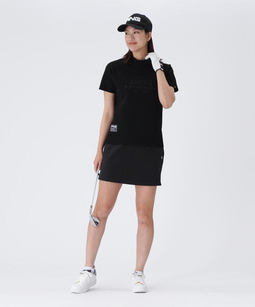 PING(ピン)の「【PING APPAREL】全方向ストレッチリサイクルナイロンリップスカート <GOLD> (LADIES)(スカート・レディース・ホワイト/ブラック/レッド・LL/M/L/XS/S)」の20枚目の写真