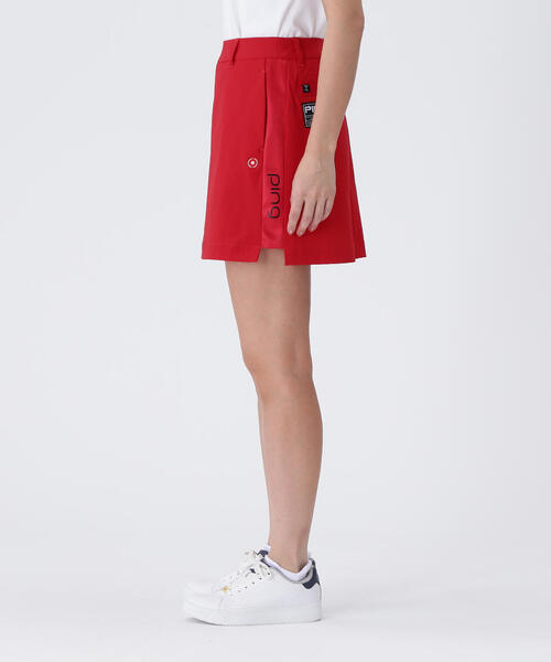 PING(ピン)の「【PING APPAREL】全方向ストレッチリサイクルナイロンリップスカート <GOLD> (LADIES)(スカート・レディース・ホワイト/ブラック/レッド・LL/M/L/XS/S)」の4枚目の写真