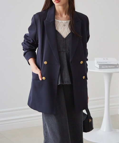 RANAN(ラナン)の「デニムペプラムキャミワンピース(ワンピース・レディース・ブラック/ブルー/ネイビー・M/L/LL)」の15枚目の写真