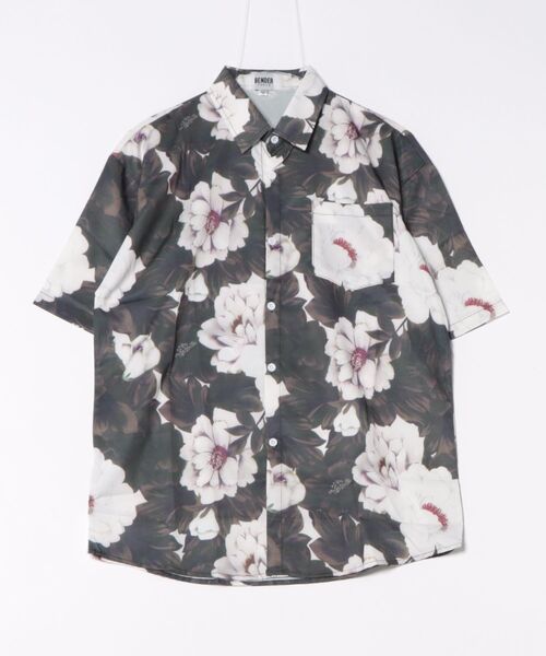ETRE TOKYO - 新品　etre tokyo 半袖 ブラウス 花柄 フラワー　総柄 シャツ フリー osharewalker ブラウス シャツ レディース 春夏 トップス 半袖