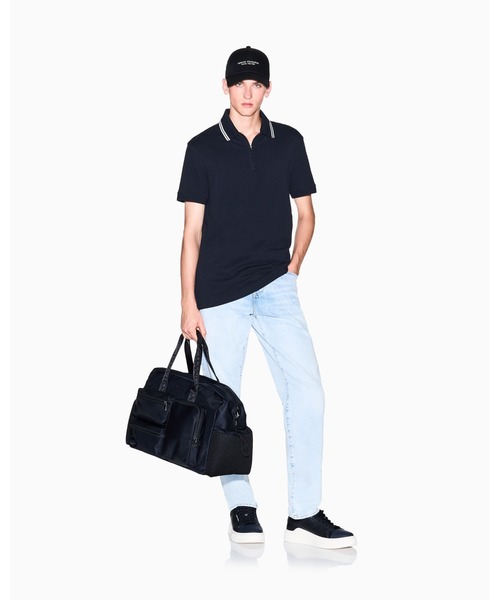 セール】【A|X アルマーニ エクスチェンジ】ジップアップ 半袖