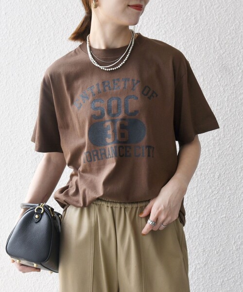 tシャツ GULFCOAST SPORTSWEAR:「洗濯機可能」グラフィック TEE レディース GULFCOAST SPORTSWEAR:〈洗濯機可能〉グラフィック TEE（Tシャツ