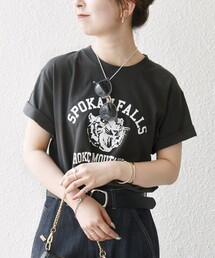 SHIPS any | GULFCOAST SPORTSWEAR:〈洗濯機可能〉グラフィック TEE(Tシャツ/カットソー)