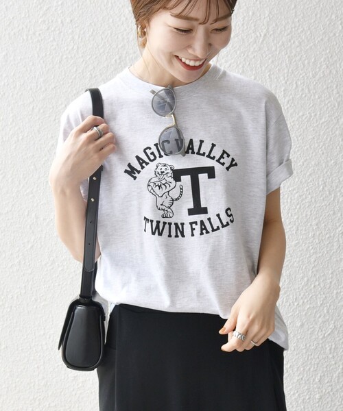 GULFCOAST SPORTSWEAR:〈洗濯機可能〉グラフィック TEE（Tシャツ