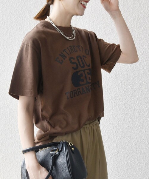 tシャツ GULFCOAST SPORTSWEAR:「洗濯機可能」グラフィック TEE レディース GULFCOAST SPORTSWEAR:〈洗濯機可能〉グラフィック TEE（Tシャツ