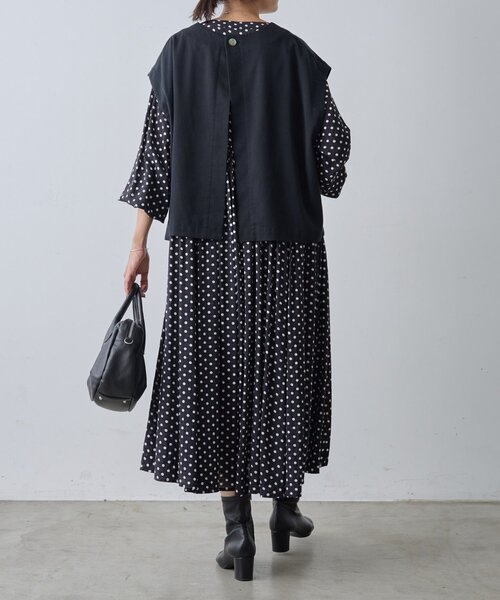 Taylor愛用ブランド♪Bowie Cat Dress*ドットワンピース アンティビジューキャットプリントワンピース｜ピンクハウス