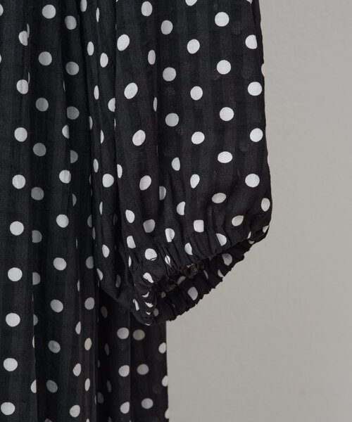 セール】ドットギャザーワンピース（ワンピース）｜BEARDSLEY