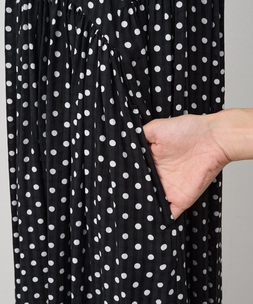 セール】ドットギャザーワンピース（ワンピース）｜BEARDSLEY