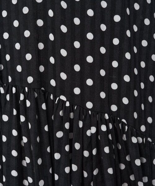 セール】ドットギャザーワンピース（ワンピース）｜BEARDSLEY