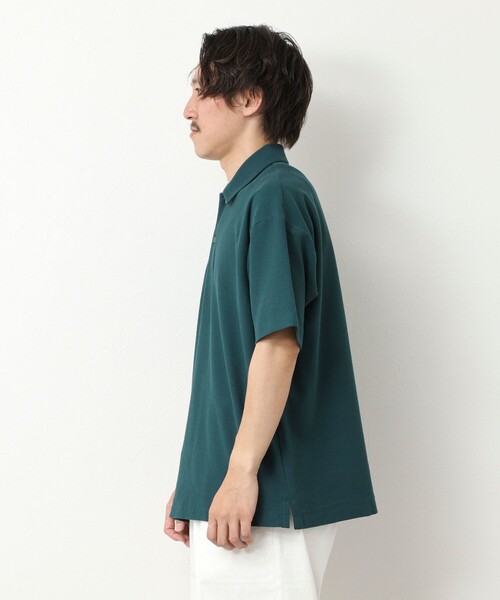 NOLLEY’S(ノーリーズ)の「ブークレポロシャツ 25SS(ポロシャツ・メンズ・グリーン/ベージュ/ネイビー・S/M/L)」の17枚目の写真