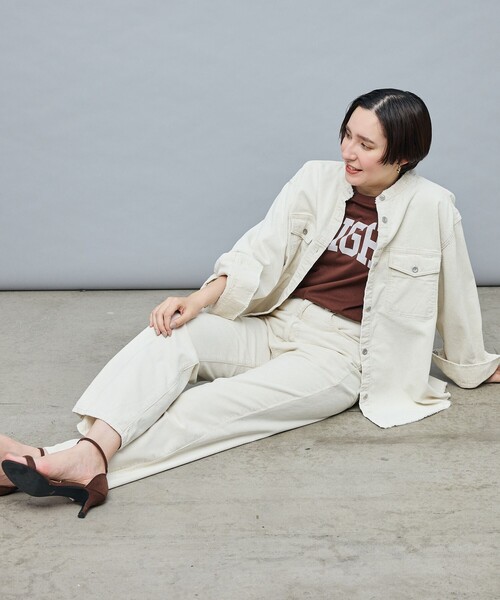 RM denim】硫化染コーデュロイシャツジャケット（シャツ