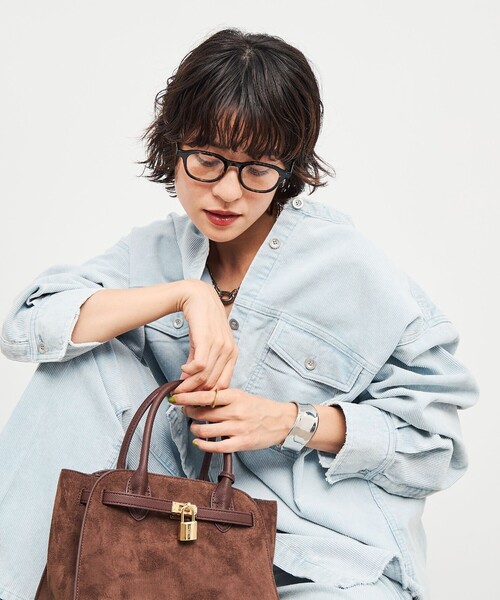 Rie Miller(リエミラー)の「【RM denim】硫化染コーデュロイシャツジャケット(シャツ/ブラウス・レディース・キナリ/サックスブルー・FREE)」の22枚目の写真