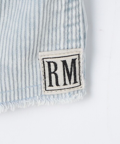 Rie Miller(リエミラー)の「【RM denim】硫化染コーデュロイシャツジャケット(シャツ/ブラウス・レディース・キナリ/サックスブルー・FREE)」の6枚目の写真