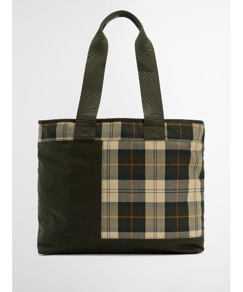 Barbour(バブアー)の「Mya パッチワーク トートバッグ(トートバッグ・レディース・ブラック/グリーン・ONE SIZE)」の6枚目の写真