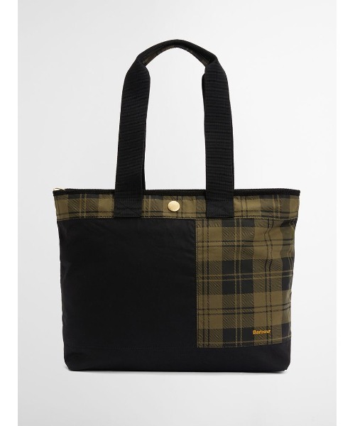 Barbour(バブアー)の「Mya パッチワーク トートバッグ(トートバッグ・レディース・ブラック/グリーン・ONE SIZE)」の13枚目の写真
