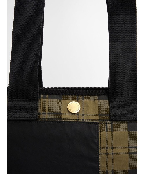 Barbour(バブアー)の「Mya パッチワーク トートバッグ(トートバッグ・レディース・ブラック/グリーン・ONE SIZE)」の16枚目の写真