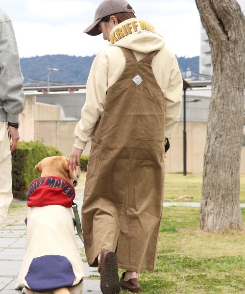 KRIFF MAYER Lady's Collection(クリフメイヤーレディースコレクション)の「【コットン100%・可愛い】コーデュロイジャンスカ(ジャンパースカート・レディース・ダークブラウン/グリーン/カラフル/ベージュ/ネイビー・MEDIUM/LARGE)」の2枚目の写真