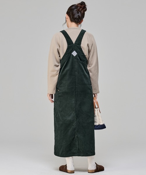 KRIFF MAYER Lady's Collection(クリフメイヤーレディースコレクション)の「【コットン100%・可愛い】コーデュロイジャンスカ(ジャンパースカート・レディース・ダークブラウン/グリーン/カラフル/ベージュ/ネイビー・MEDIUM/LARGE)」の16枚目の写真