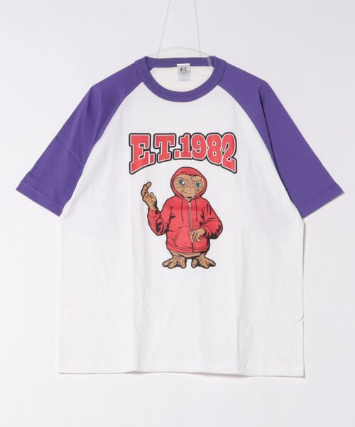 E.T.ヴィンテージ Tシャツ 1982年　総柄 E.T. 】 アメリカンレトロTシャツ 1982 25S6（Tシャツ/カットソー