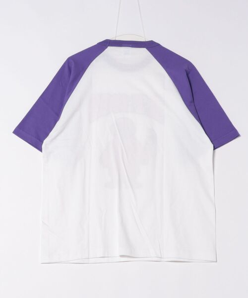 Rendez-Vous(ランデヴー)の「【 E.T. 】 アメリカンレトロTシャツ 1982 25S6(Tシャツ/カットソー・レディース・ホワイト×パープル・MEDIUM/LARGE)」の2枚目の写真