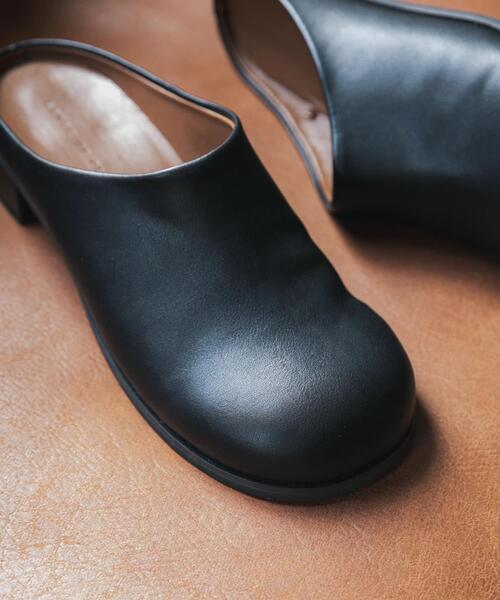 SENSE OF PLACE by URBAN RESEARCH(センスオブプレイスバイアーバンリサーチ)の「ワイドトゥヒールスリッポン(その他シューズ・レディース・ブラウン/ブラック・LARGE/MEDIUM/SMALL)」の13枚目の写真