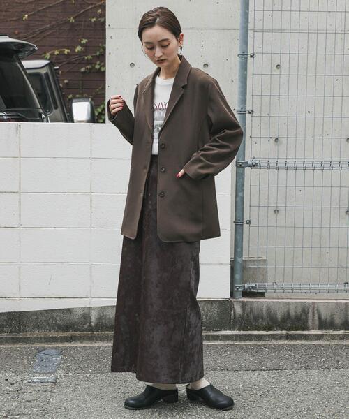 SENSE OF PLACE by URBAN RESEARCH(センスオブプレイスバイアーバンリサーチ)の「ワイドトゥヒールスリッポン(その他シューズ・レディース・ブラウン/ブラック・LARGE/MEDIUM/SMALL)」の20枚目の写真