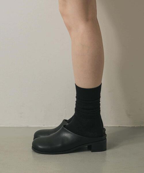 SENSE OF PLACE by URBAN RESEARCH(センスオブプレイスバイアーバンリサーチ)の「ワイドトゥヒールスリッポン(その他シューズ・レディース・ブラウン/ブラック・LARGE/MEDIUM/SMALL)」の19枚目の写真