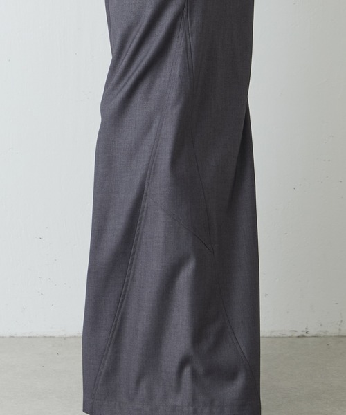 Lui's（ルイス）の「【Neucon/ニューコン】ワイドバギーTRスラックスパンツ（スラックス・メンズ・グレー/ブラック・2/1）」の4枚目の写真