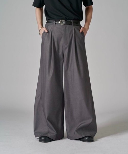 Louis様 【ラギー フルセット(グレー)】12月中 Neucon/ニューコン】ワイドバギーTRスラックスパンツ（スラックス