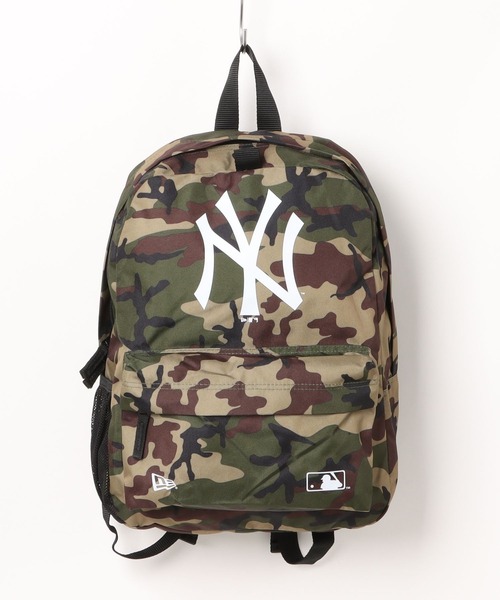 NEW ERA(ニューエラ)の「NEW ERA(ニューエラ)/MLB STADIUM BAG/軽量 A4収納可能 バックパック リュック ニューヨークヤンキース(バックパック/リュック・レディース・ブラウン系カモフラージュ/ブラック・FREE)」の11枚目の写真