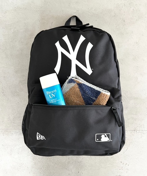 NEW ERA(ニューエラ)の「NEW ERA(ニューエラ)/MLB STADIUM BAG/軽量 A4収納可能 バックパック リュック ニューヨークヤンキース(バックパック/リュック・レディース・ブラウン系カモフラージュ/ブラック・FREE)」の5枚目の写真