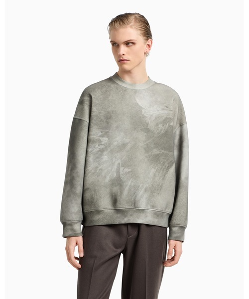 セール】【エンポリオ アルマーニ】ASV スウェットシャツ ダブル