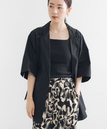 URBAN RESEARCH（アーバンリサーチ）の「コットンハーフスリーブジャケット（その他アウター・レディース）」