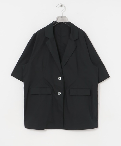 URBAN RESEARCH（アーバンリサーチ）の「コットンハーフスリーブジャケット（その他アウター・レディース・アイボリー/ブラック・FREE）」の14枚目の写真