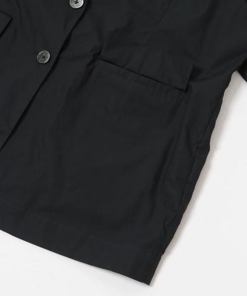 URBAN RESEARCH（アーバンリサーチ）の「コットンハーフスリーブジャケット（その他アウター・レディース・アイボリー/ブラック・FREE）」の19枚目の写真