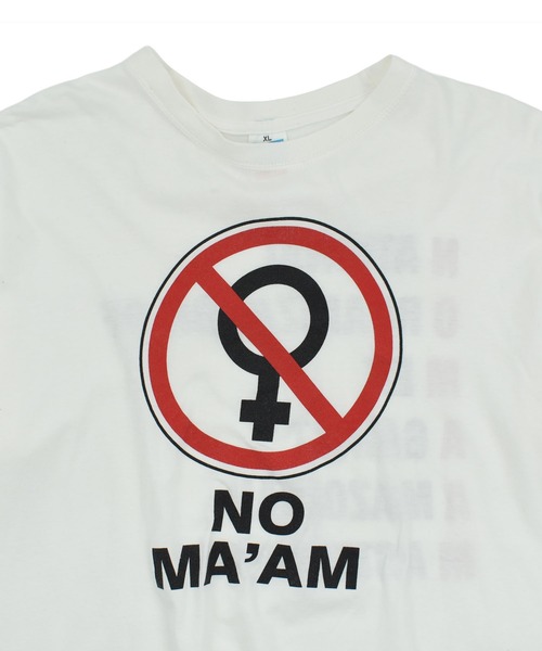 VINTAGE（ヴィンテージ）の「【USED】Y2K AMERICAN FLAG “Nomaam” ジョーク Tシャツ（Tシャツ/カットソー・メンズ・ホワイト・X-LARGE）」の2枚目の写真