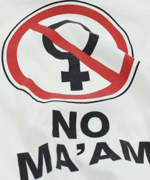 VINTAGE（ヴィンテージ）の「【USED】Y2K AMERICAN FLAG “Nomaam” ジョーク Tシャツ（Tシャツ/カットソー・メンズ・ホワイト・X-LARGE）」の3枚目の写真