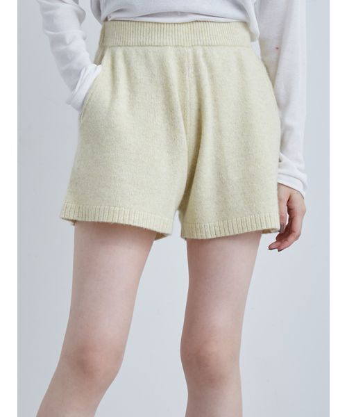 セール】ソフトシャギーニットショートPT（その他パンツ）｜MIESROHE